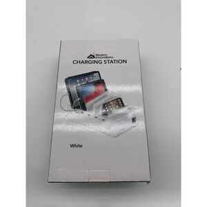 SooPii Premium White 6-Port‎ USB Charging Station for Multiple Devices